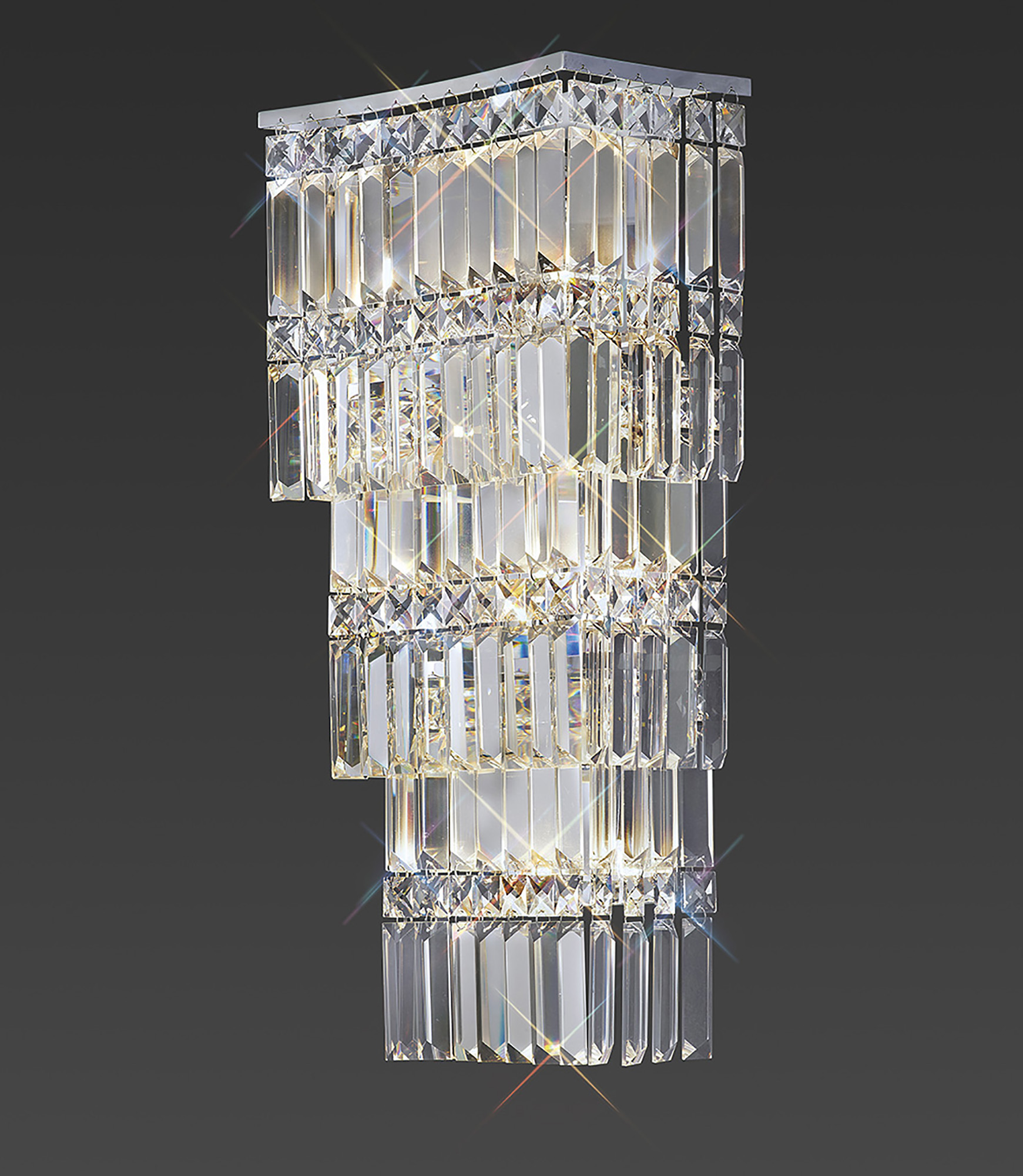 Gianni Crystal Wall Lights Diyas Contemporary Crystal Wall Lights Gianni Crystal Wall Lights Diyas Contemporary Crystal Wall Lights